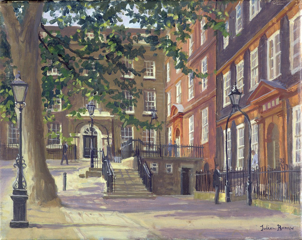 Kings Bench Walk, Inre Temple av Julian Barrow