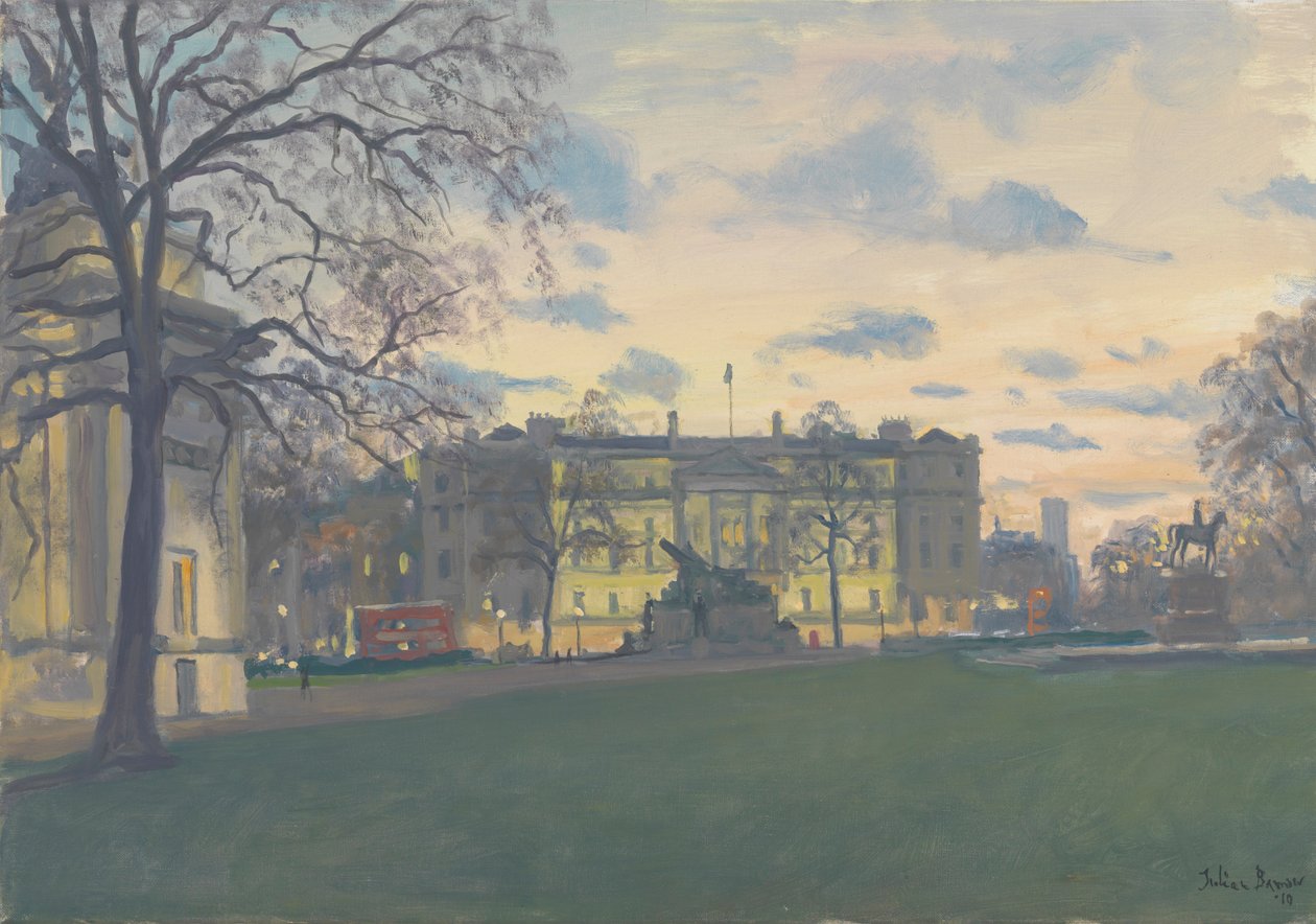 Vårkväll, Hyde Park Corner, 2010 av Julian Barrow