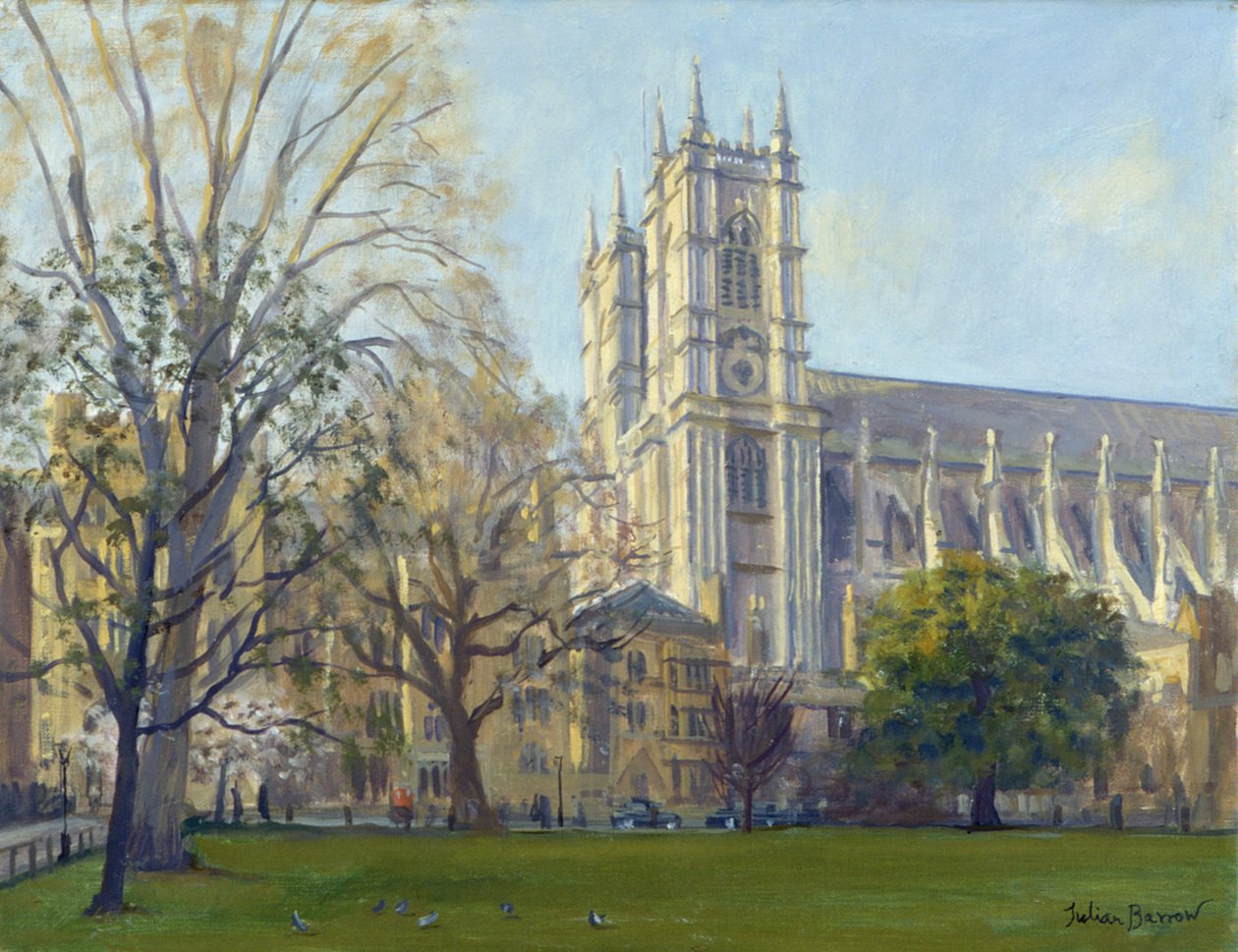 Westminster Abbey från Deans Yard av Julian Barrow