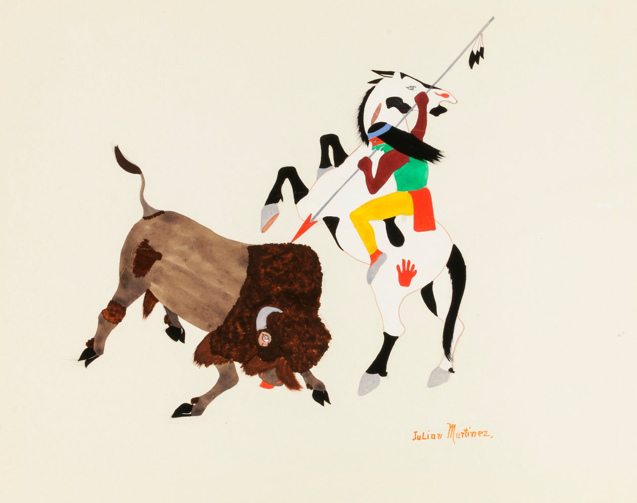 Buffeljägare av Julian Martinez