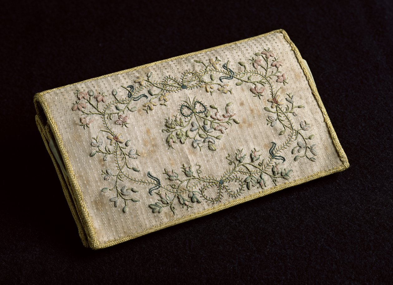 Handväska (broderat siden) av Julie Bernard