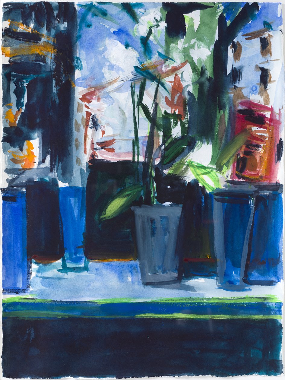 City Blomsterhandler, 2017, swed av Julie Held