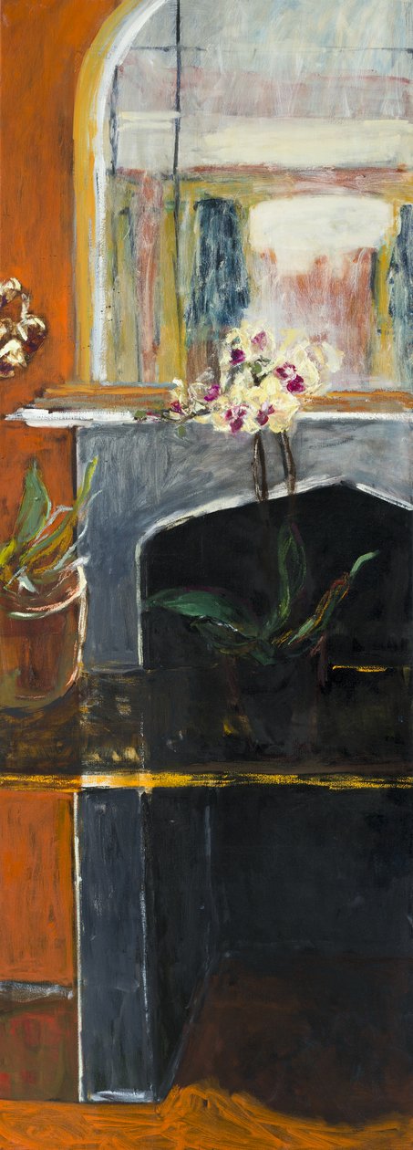 Interiör med orkidé, 2016, av Julie Held