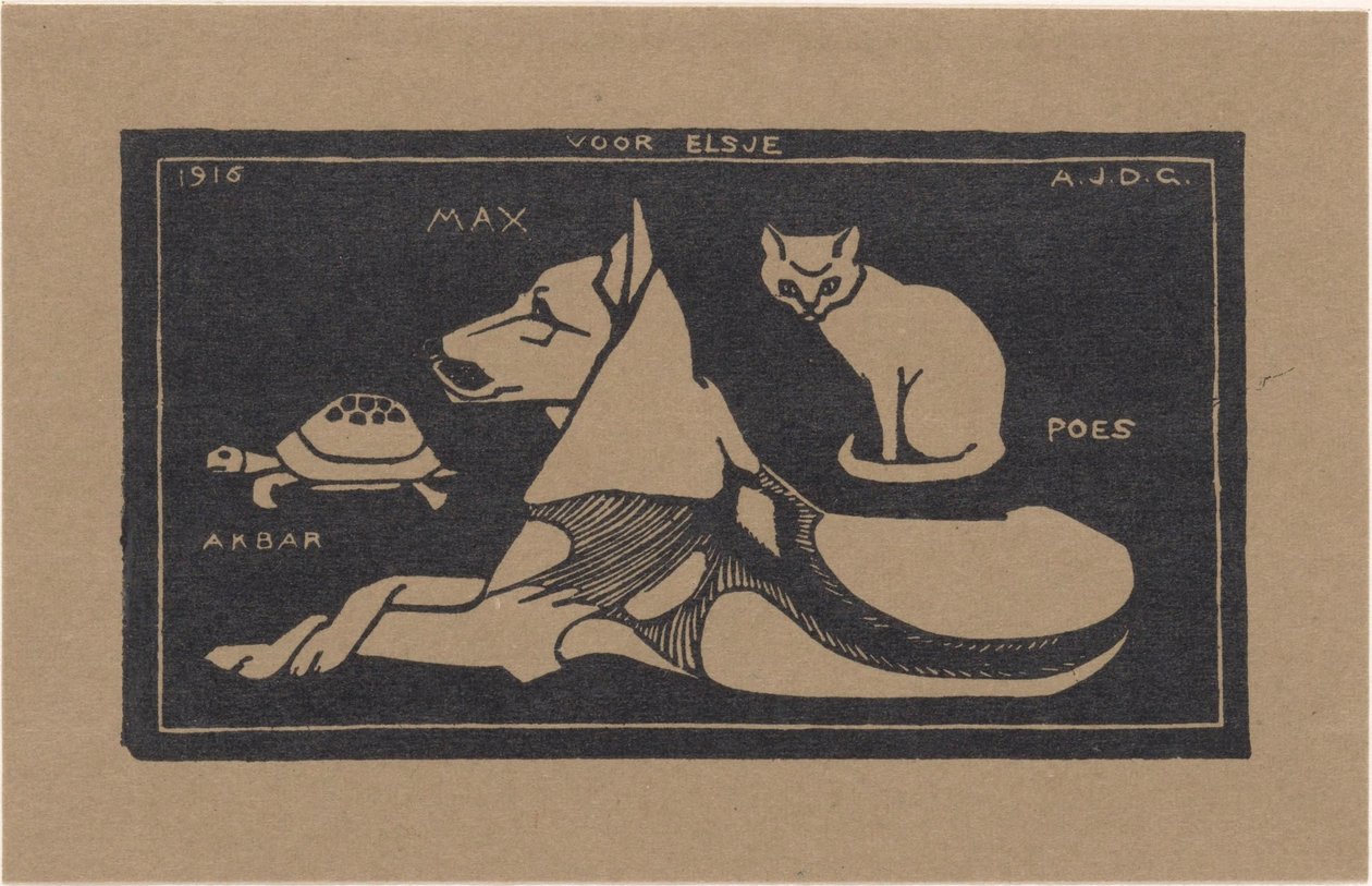 Akbar, Max, Poes (titel på objekt) av Julie de Graag