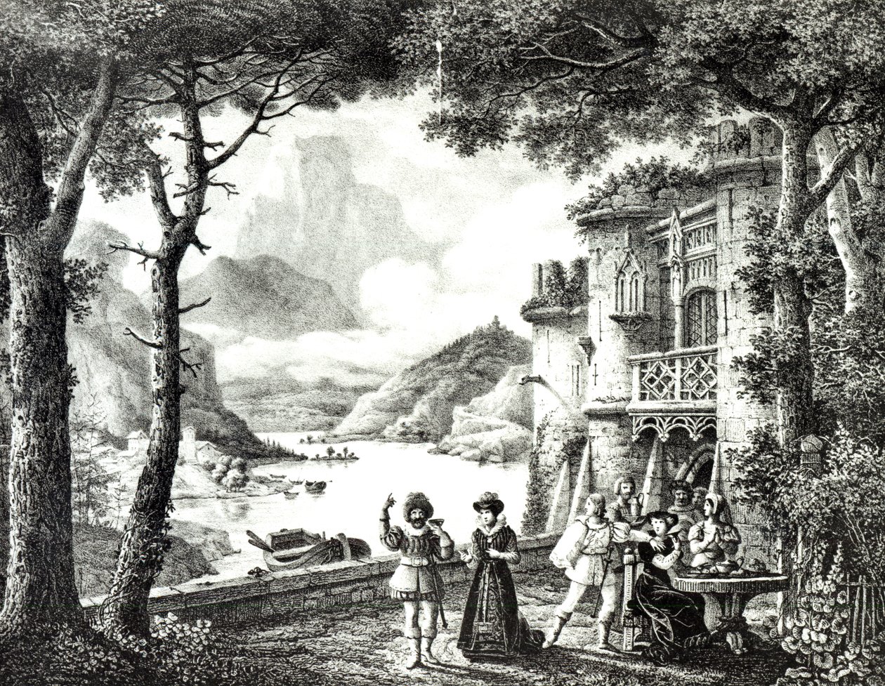 Scenen för akt III av 