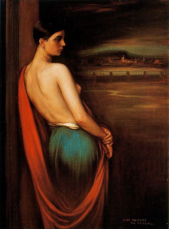 En la ribera av Julio Romero de Torres
