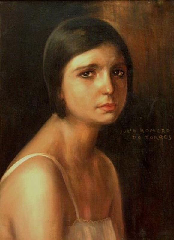 La chiquita buena av Julio Romero de Torres