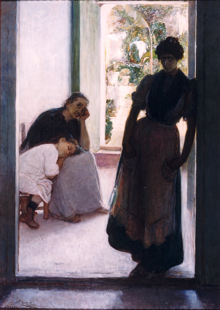 Mal de amores  av Julio Romero de Torres