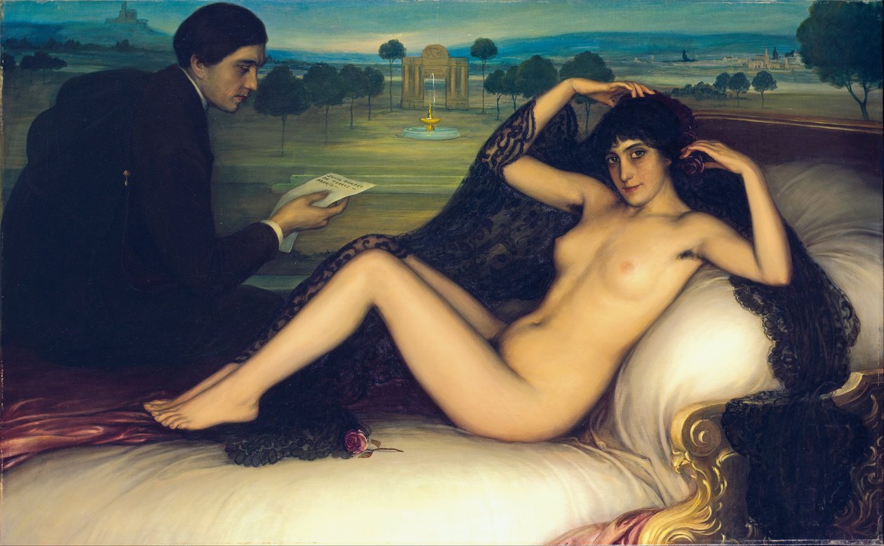 Poesiens Venus, 1913 av Julio Romero de Torres