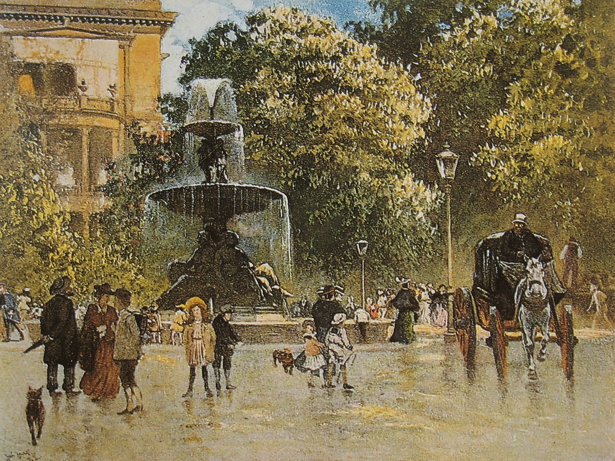 Kemperplatz, altes Berlin, 1889 ? av Julius Jacob