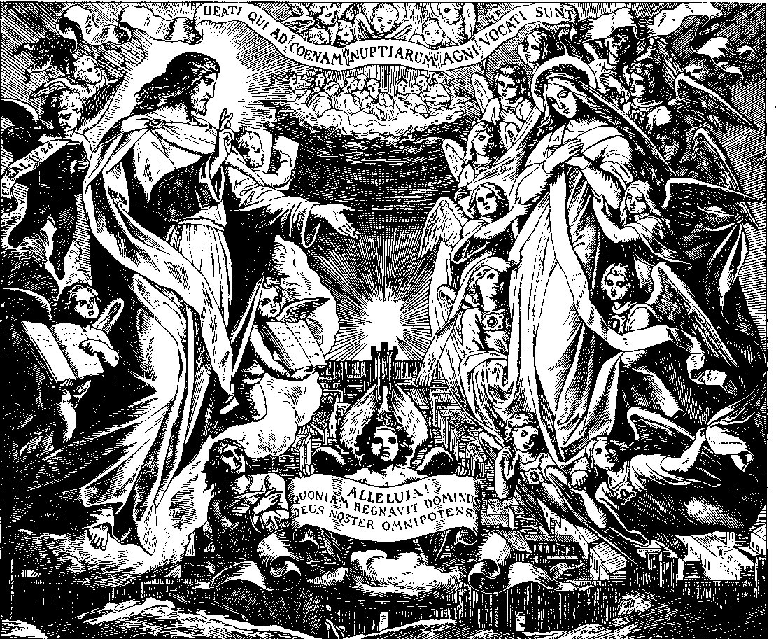 Woodcut for Die Bibel in Bildern, 1860. av Julius Schnorr von Carolsfeld