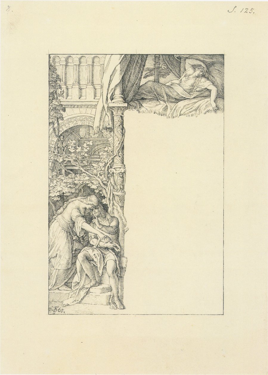 Bältesdonationen av Julius Schnorr von Carolsfeld