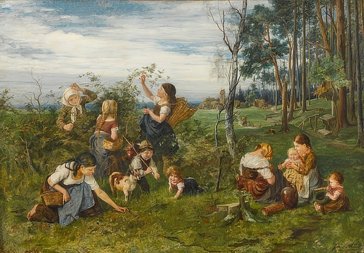 I hallonen. 1876 av Julius Adam