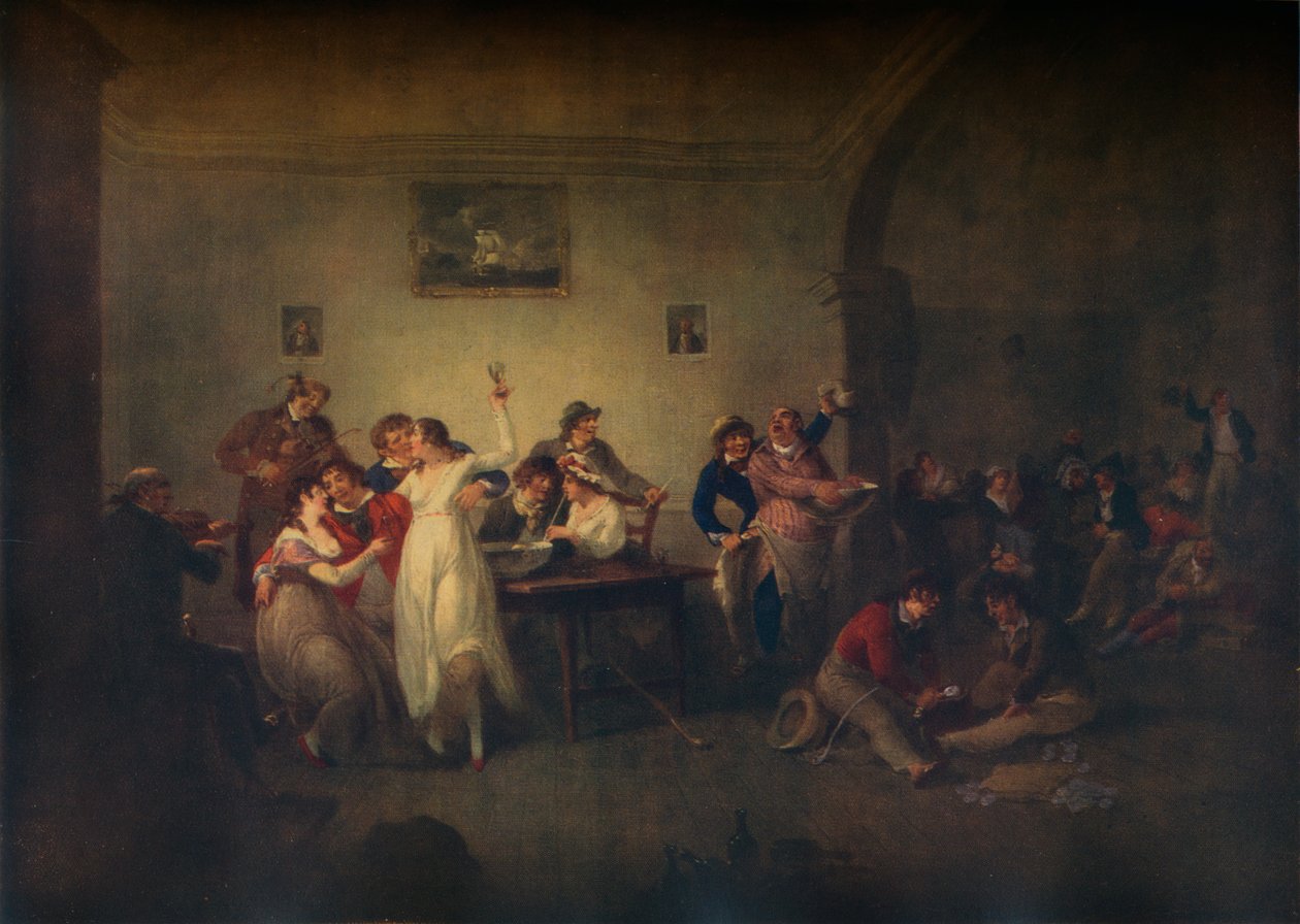 An Unmarried Sailors Return, c1800 av Julius Caesar Ibbetson
