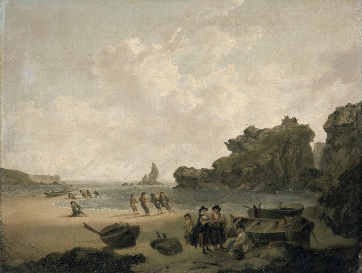 Stack Rock av Julius Caesar Ibbetson