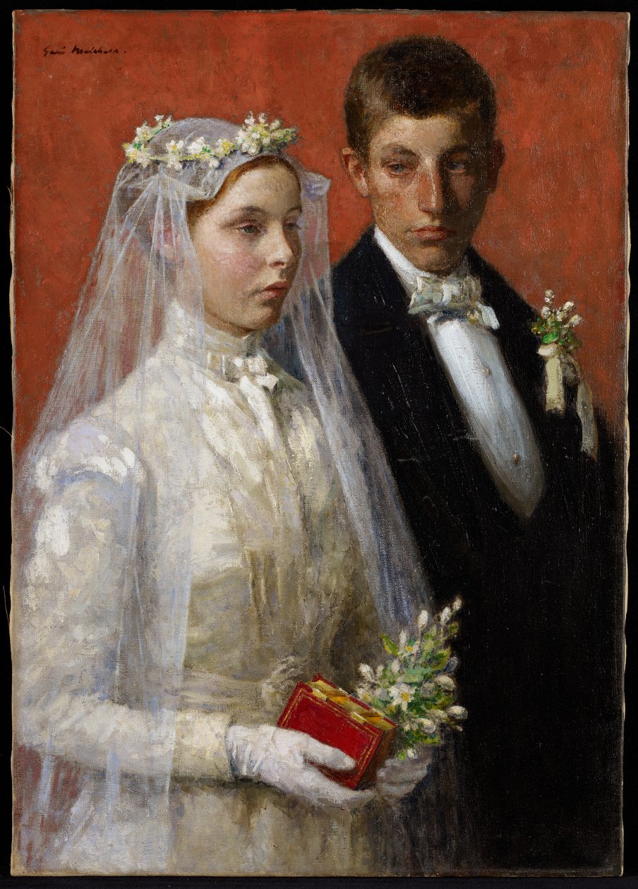 Vigsel, 1893 av Julius Gari Melchers