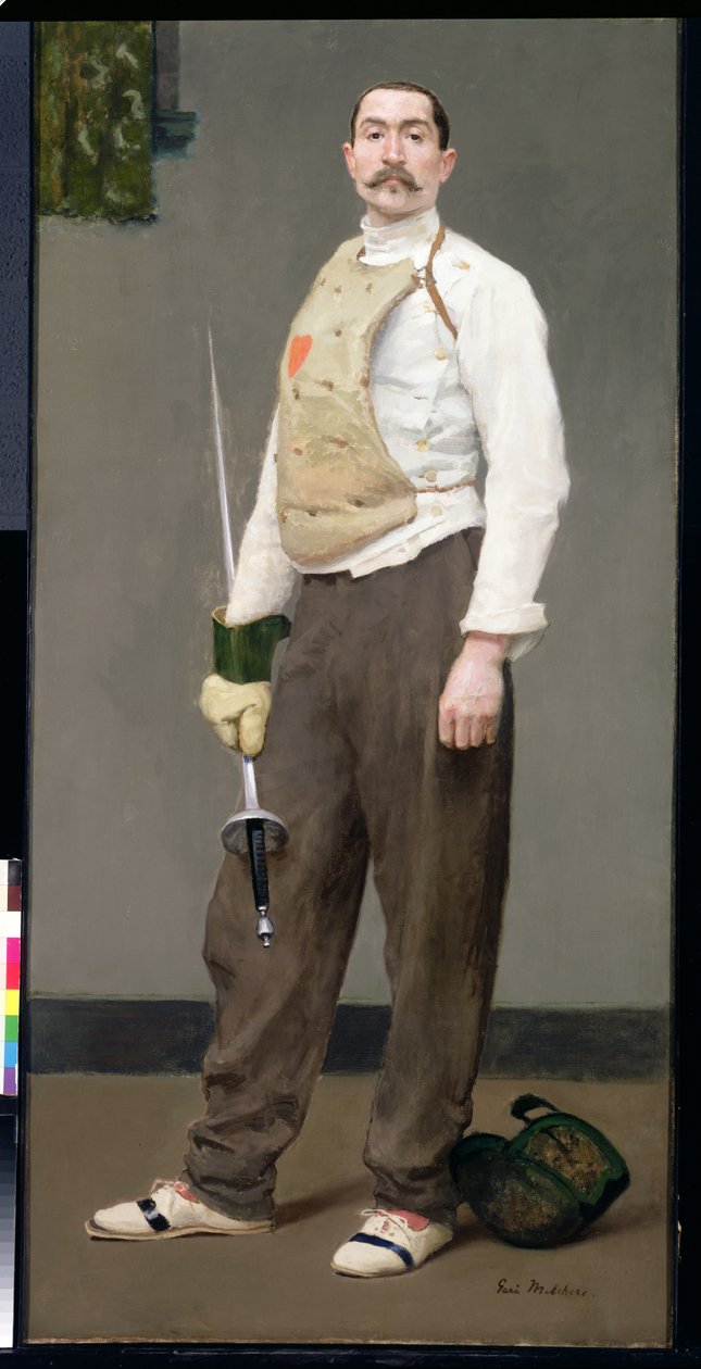 Fäktmästaren, ca 1900 av Julius Gari Melchers