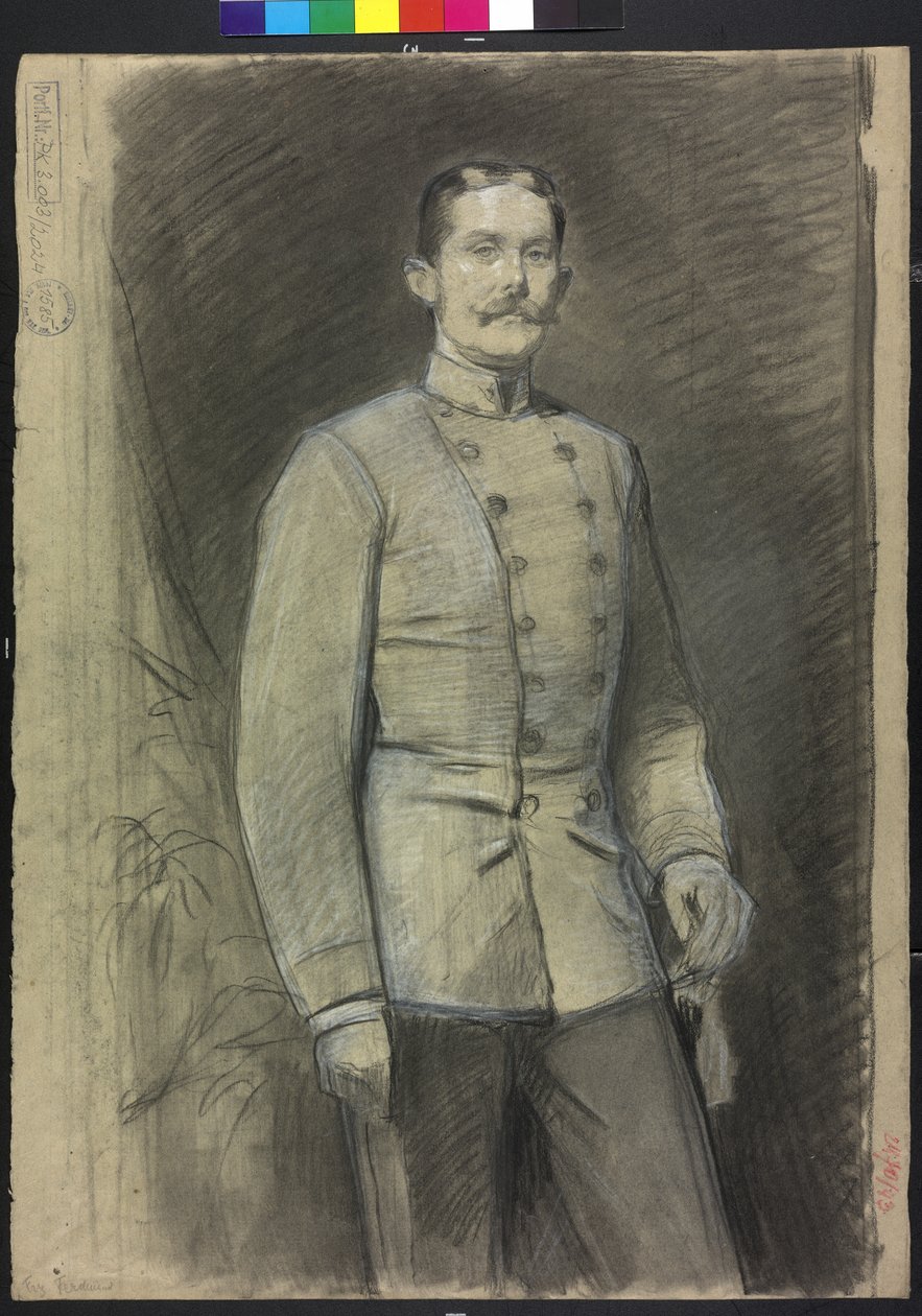 Ärkehertig av Österrike-Este Franz Ferdinand av Julius Schmid