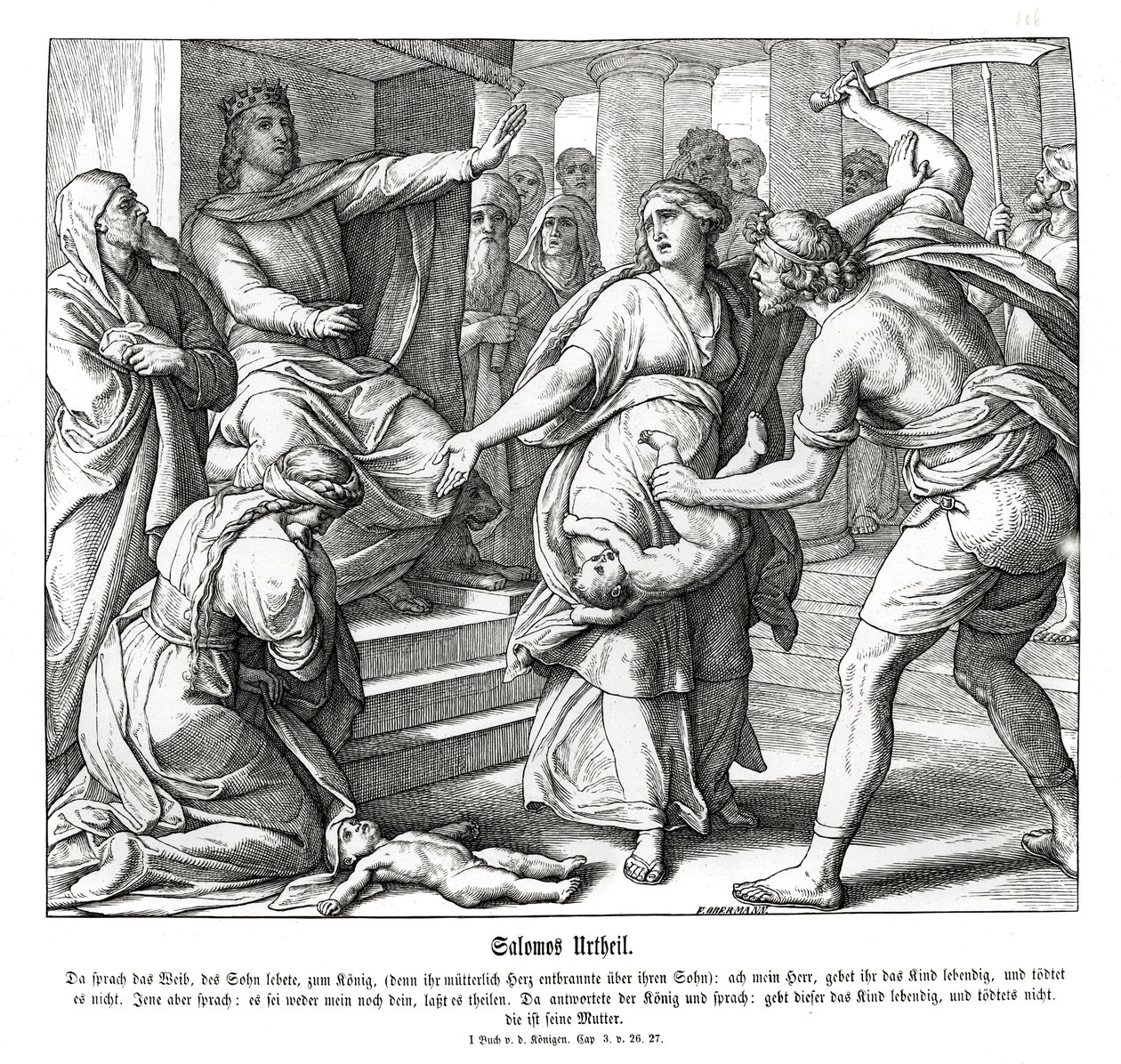 Salomos dom av Julius Schnorr von Carolsfeld