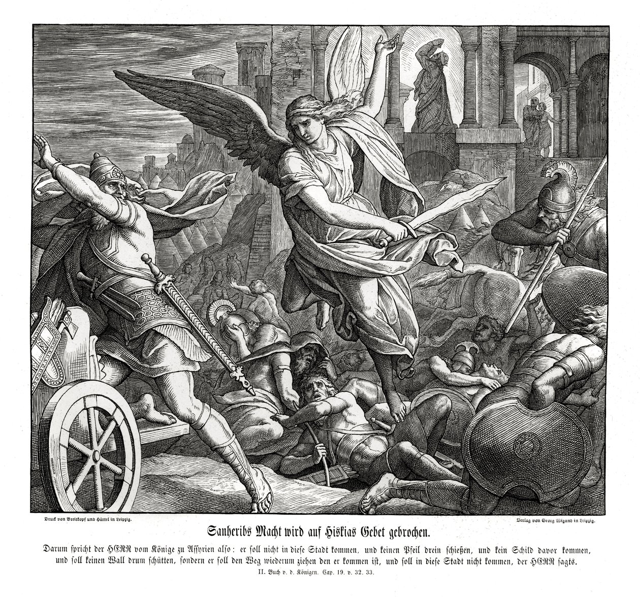 Hiskias bön, 2 Kungl av Julius Schnorr von Carolsfeld