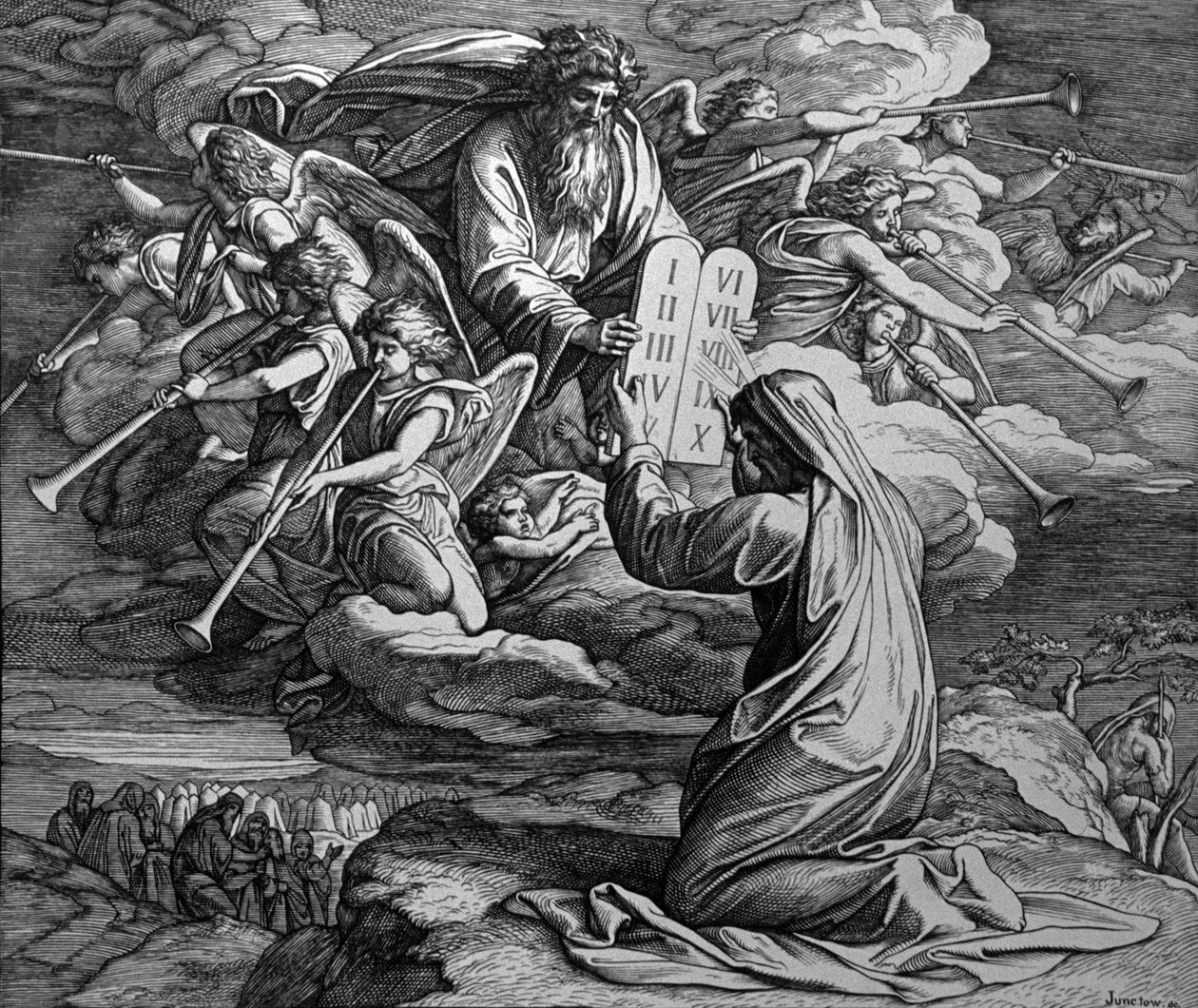 Lagens tabeller av Julius Schnorr von Carolsfeld