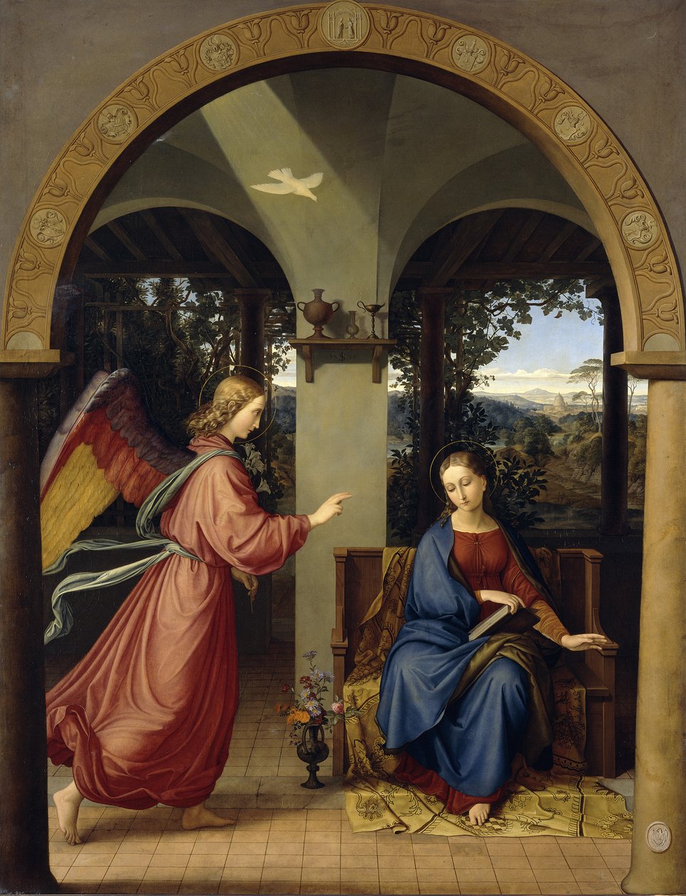 Bebådelsen av Julius Schnorr von Carolsfeld