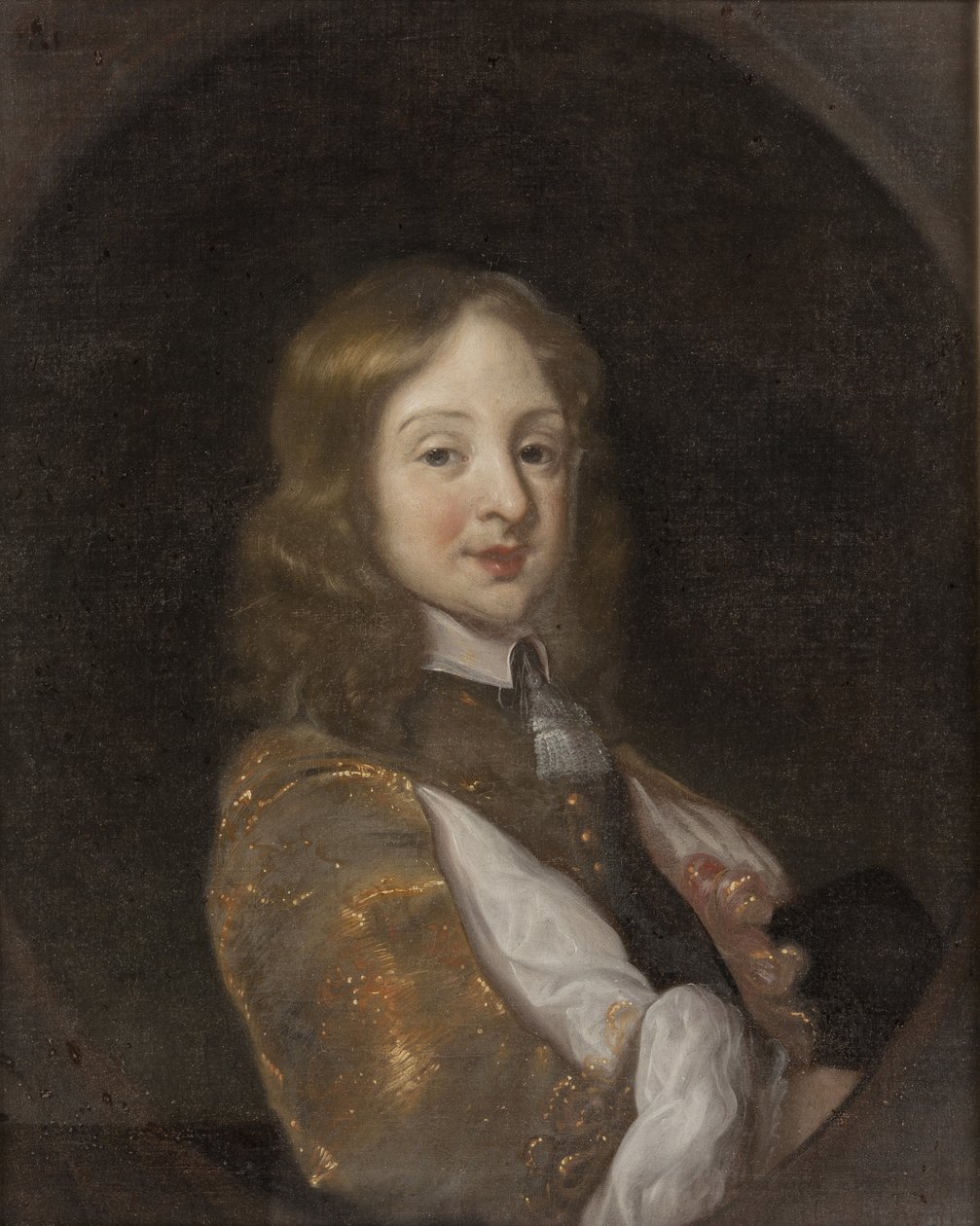 Prins Auguste Frederic de Holstein Gottorp - Porträtt av Prins August Friedrich av Holstein-Gottorp (1646-1705), av Ovens, Juergen (1623-1678). Olja på duk. Mått: 69x57 cm. Nationalmuseum Stockholm av Jürgen Ovens