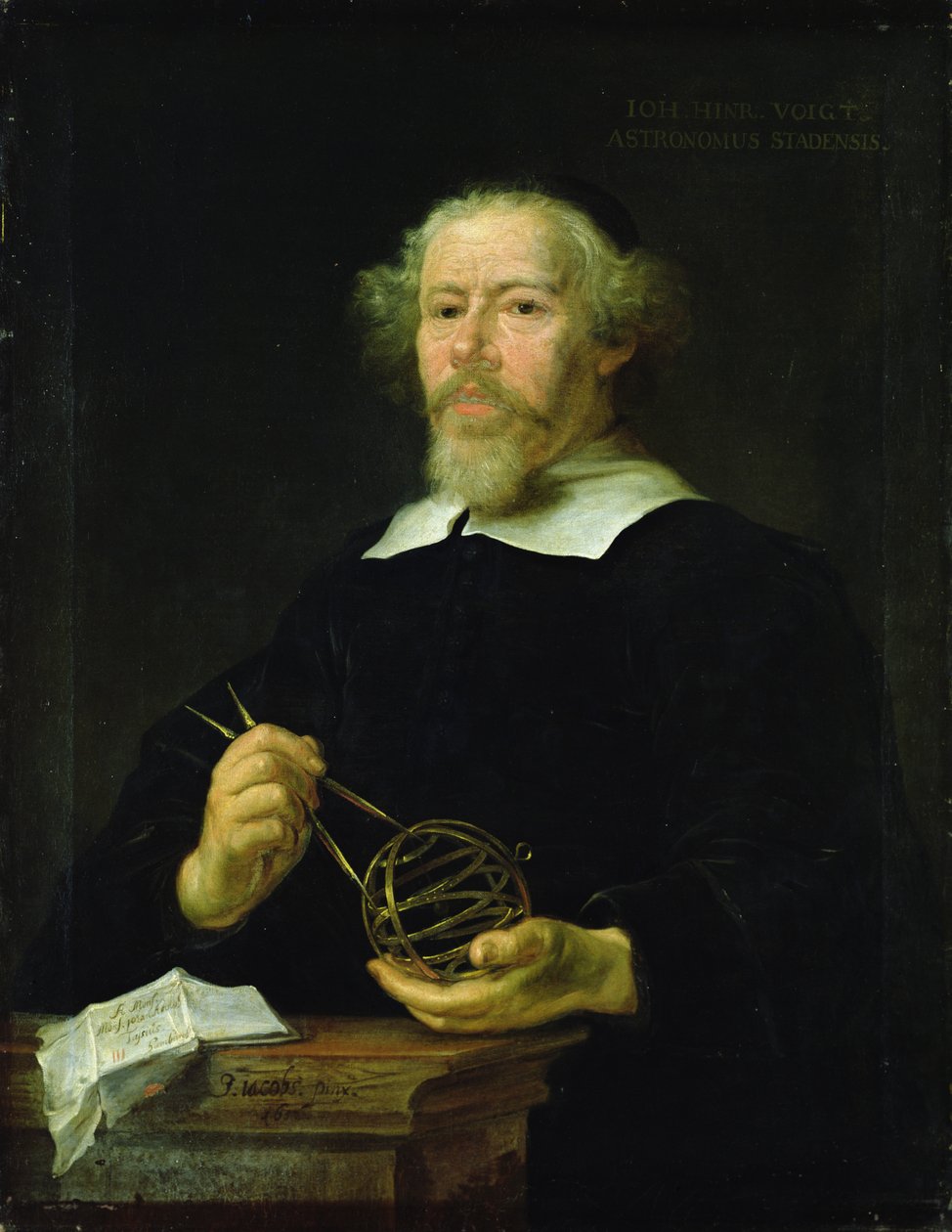 Porträtt av Johann Adolf Tassius (1585-1652) 1652 av Juriaen Jacobsz