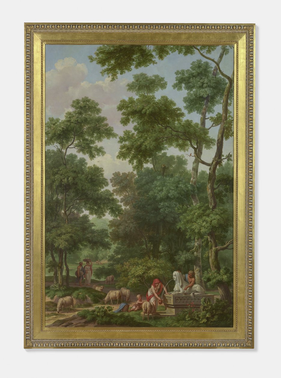 Arcadisch landschap met een sfinx av Jurriaan Andriessen
