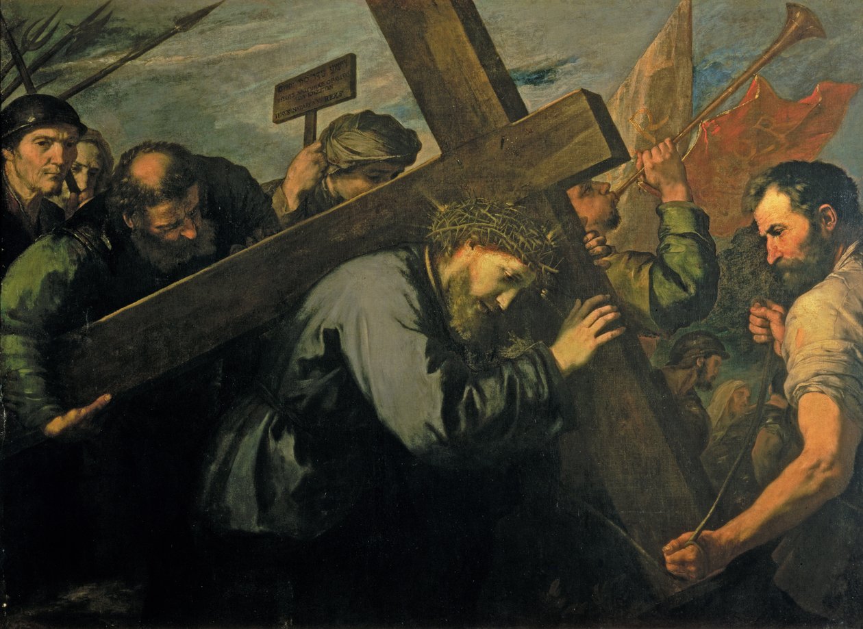 Kristus bär korset, 1635 av Jusepe de Ribera