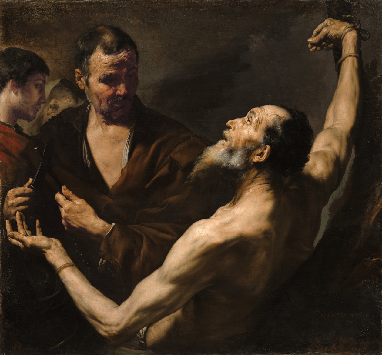 The Martyrdom of Saint Bartholomew av Jusepe de Ribera