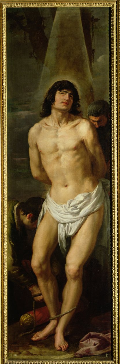 S:t Sebastian, före 1653 av Jusepe or Jose Leonardo