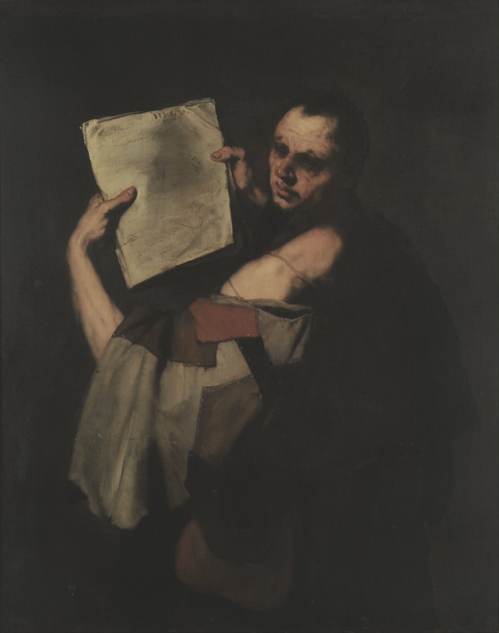 En astronom (olja på duk) av Jusepe de (1591 1652) Ribera