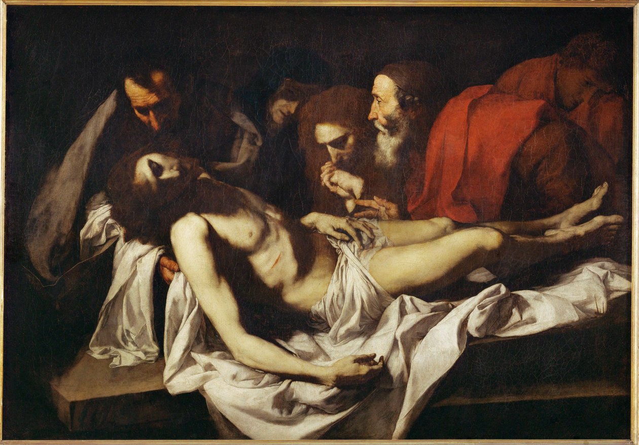 Deposition ... av Jusepe de (1591-1652) Ribera