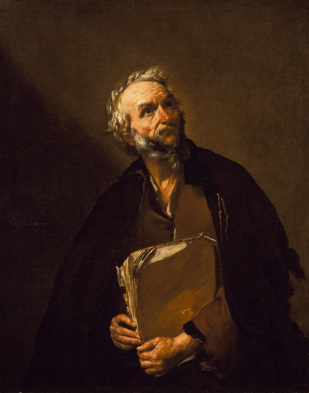 En filosof av Jusepe de Ribera