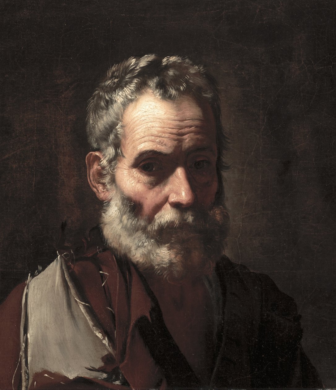 En gammal man, ca 1635 av Jusepe de Ribera