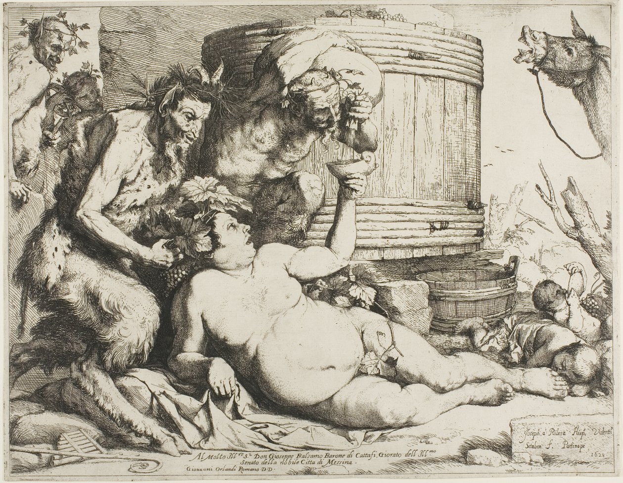 Drunken Silenus av Jusepe de Ribera