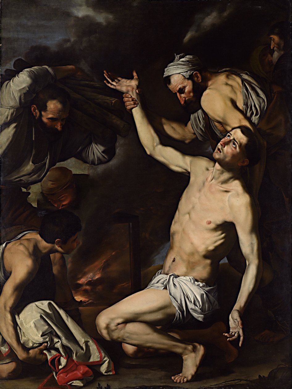 Sankt Laurentius martyrskap av Jusepe de Ribera