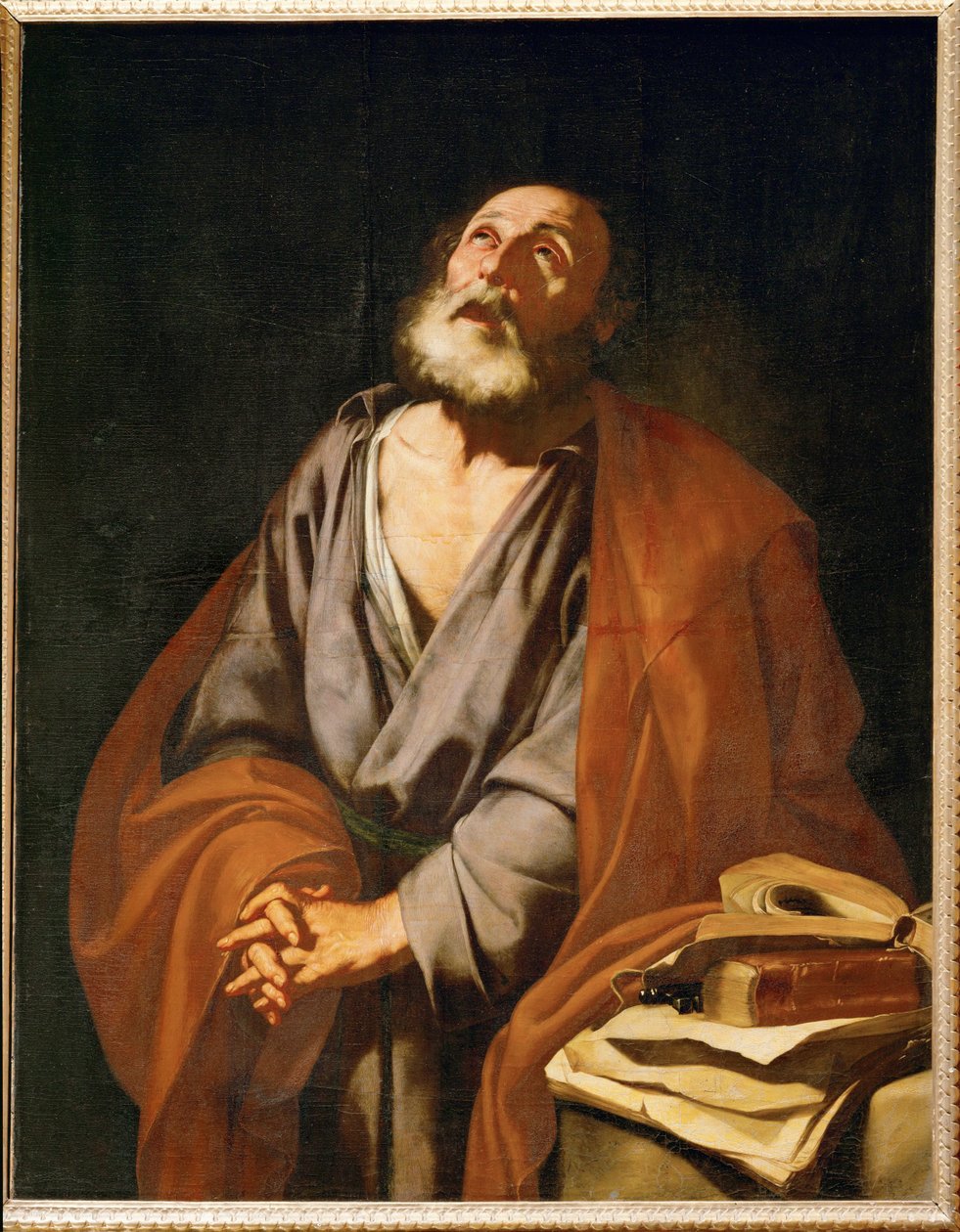 Den botfärdige Sankt Peter (målning) av Jusepe de Ribera