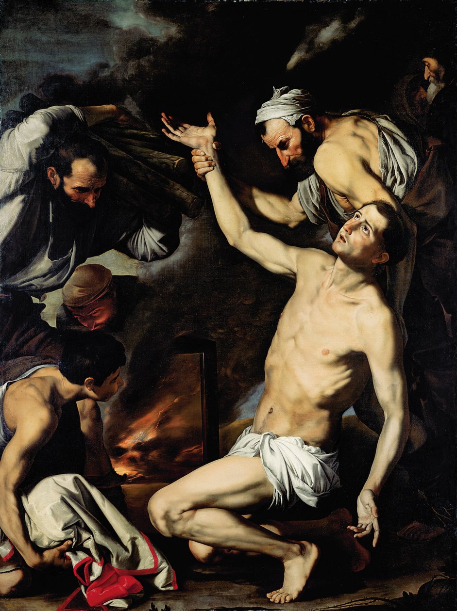 Saint Lawrences martyrskap av Jusepe de Ribera