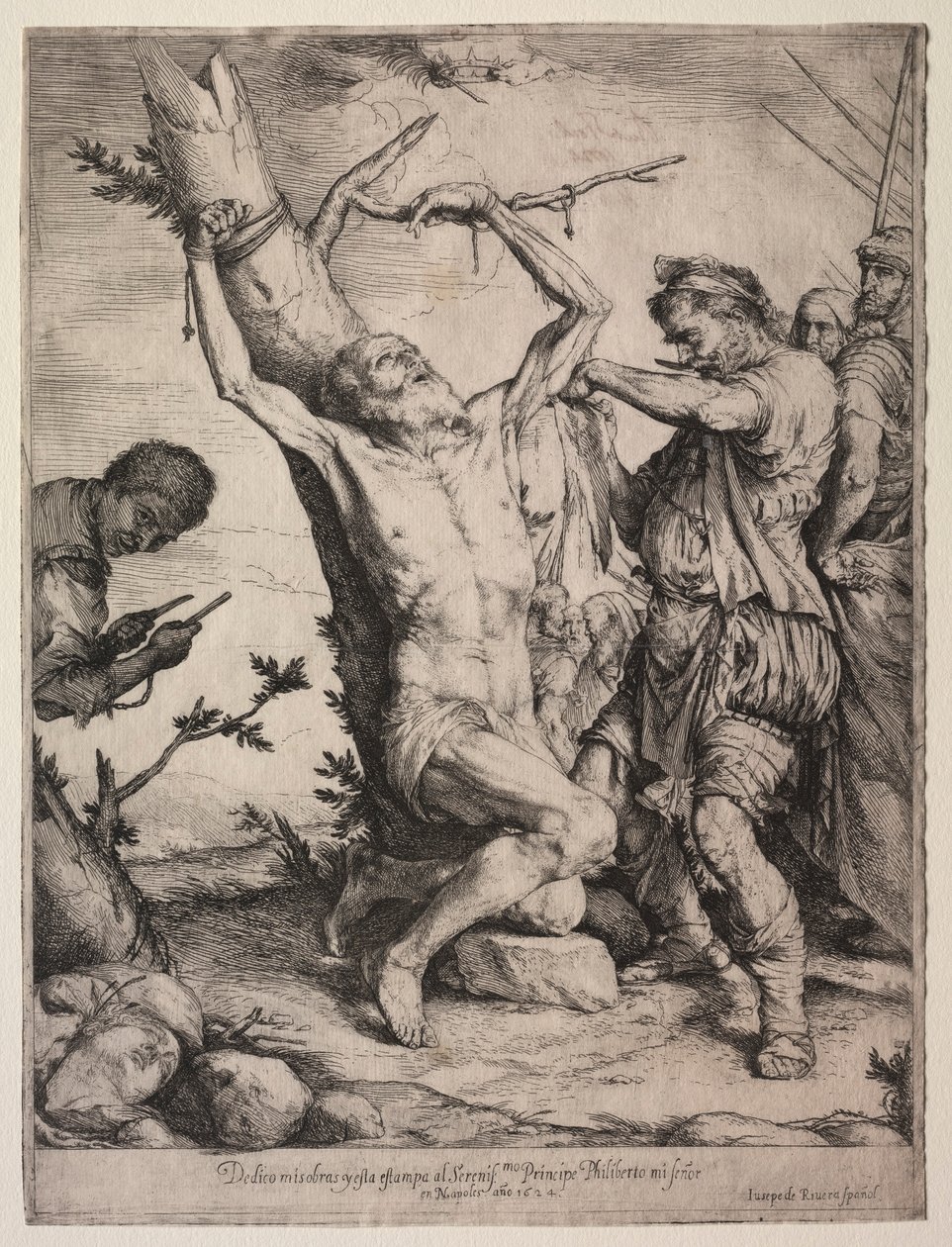 S:t Bartolomeus martyrskap, 1624. av Jusepe de Ribera