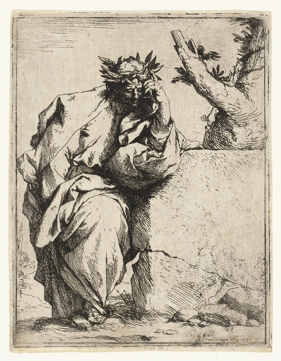 Poeten av Jusepe de Ribera