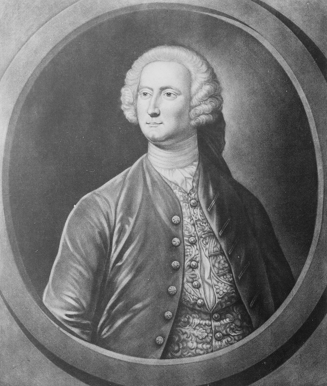 The Honble James Annesley Esq, graverad av John Brooks, c.1746-56 (mezzotint) av Justin Stevens
