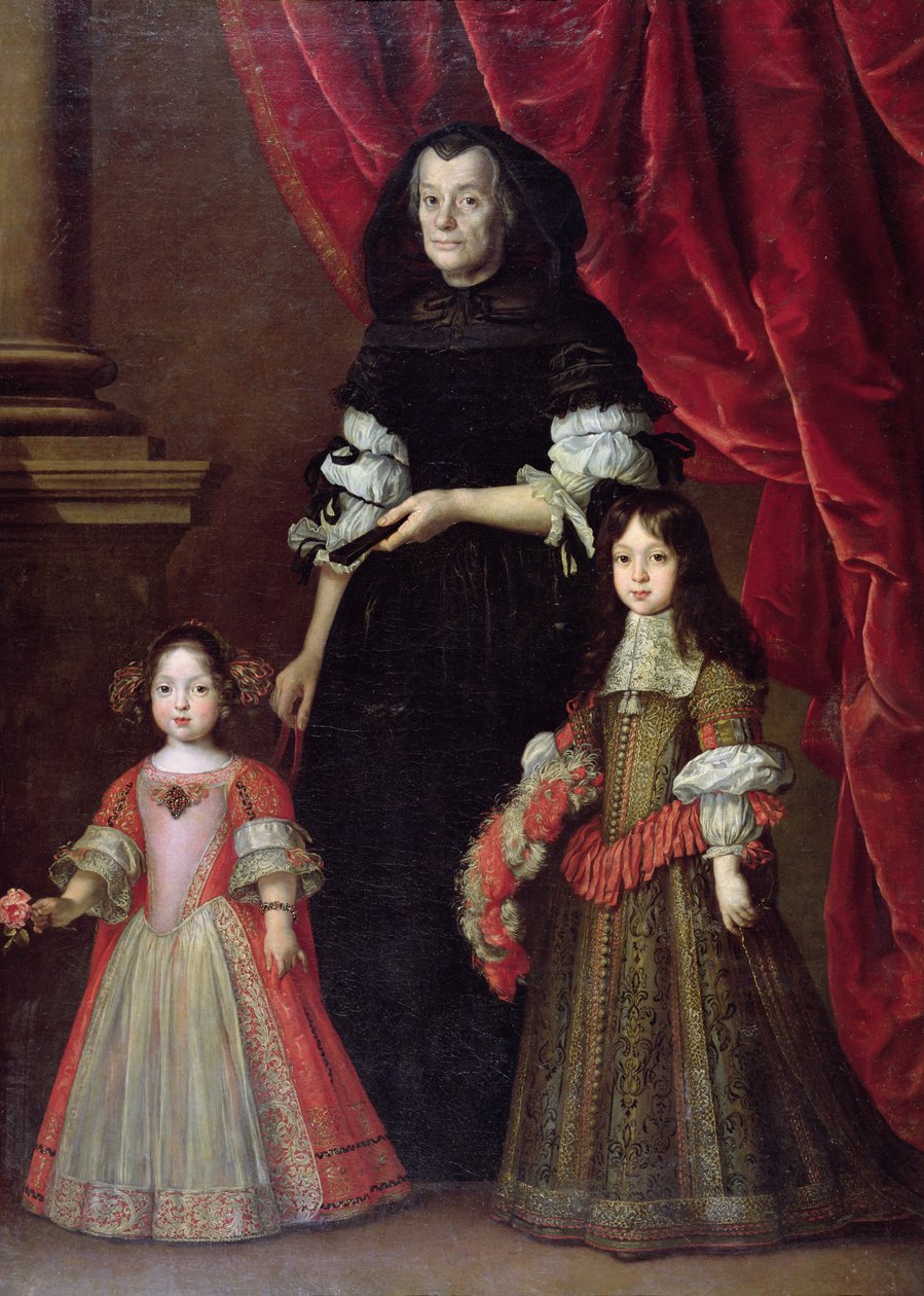 Ferdinando II (1610-70) storhertig av Toscana och Maria Ludovica de