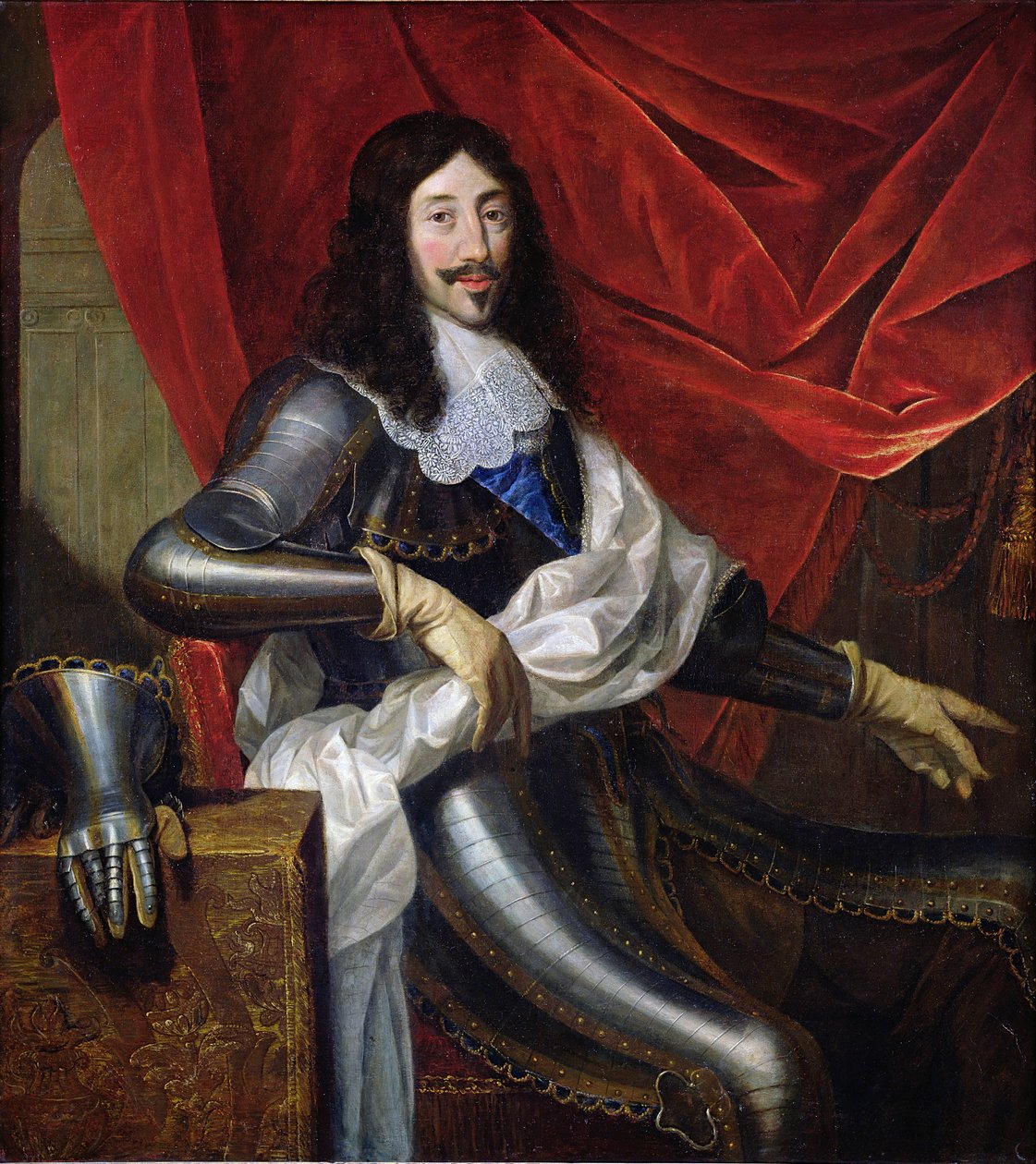 Ludvig XIII (1601-43) kung av Frankrike och Navarra, efter 1630 av Justus van Egmont