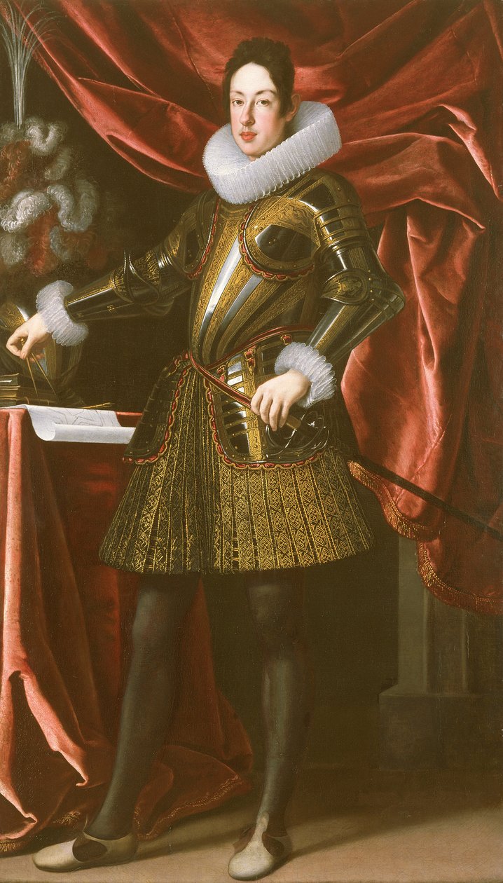 Storhertig Ferdinand II av Toscana 1610-1670, c1630-1640. av Justus Sustermans