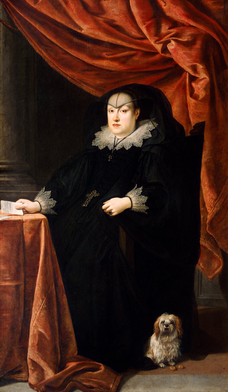 Maria Maddalena av Österrike c.1621 (olja på duk) av Justus Sustermans