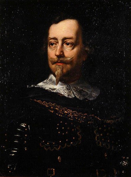 Porträtt av Cavalier Brandolini (olja på duk) av Justus Sustermans