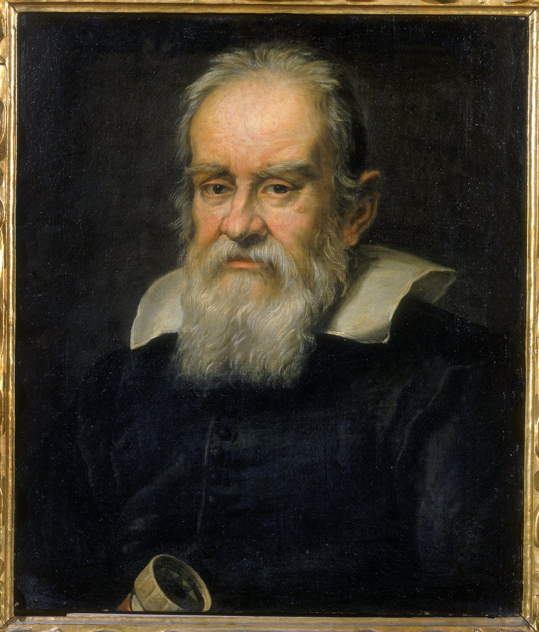 Porträtt av Galileo Galilei dit Galilee, italiensk astronom av Justus Sustermans