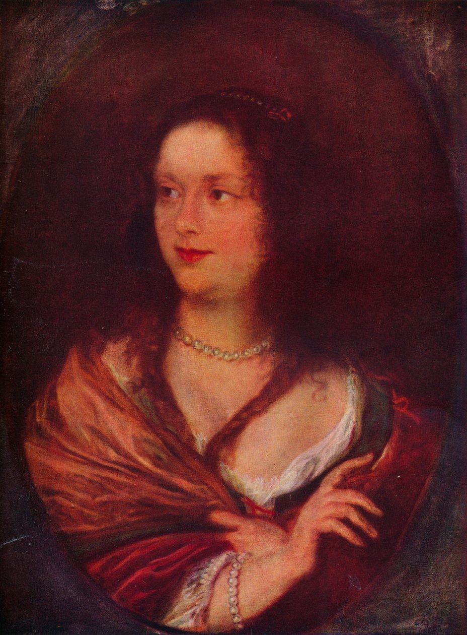 Porträtt av Giovanneta, 1600-talet av Justus Sustermans